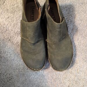 Born Forest Green Ankle Booties